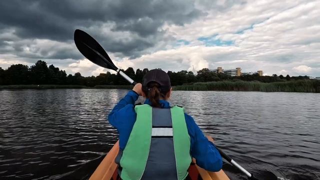 Прогулка на байдарке по р. Преголя | КАЛИНИНГРАД смотреть онлайн