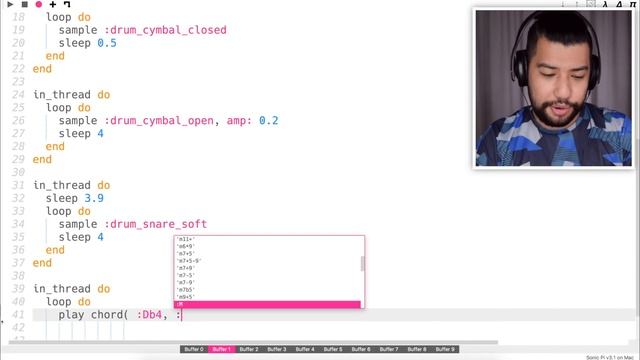 Making Music with Code (Using Sonic Pi)