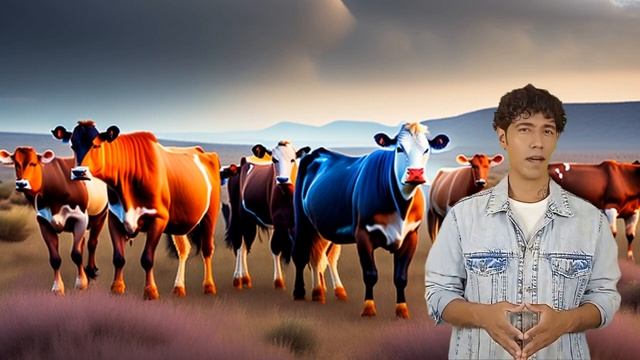 A herd of cows in a dream смотреть онлайн