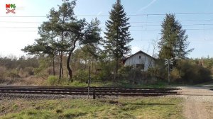 Železniční přejezd Káraný [P3612] - 31.3.2017 / Czech railroad crossing