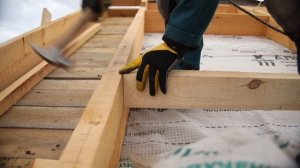 Утепление скатной кровли вермикулитом/Insulation of Pitched Roofs With Vermiculite