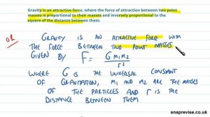 Gravitational Fields Mock Paper Question | A-level Physics | AQA, OCR, Edexcel