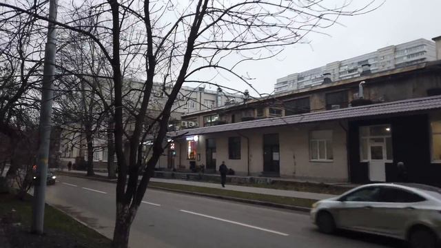 Большая Новодмитровская улица. 26.11.2021 год. Москва.