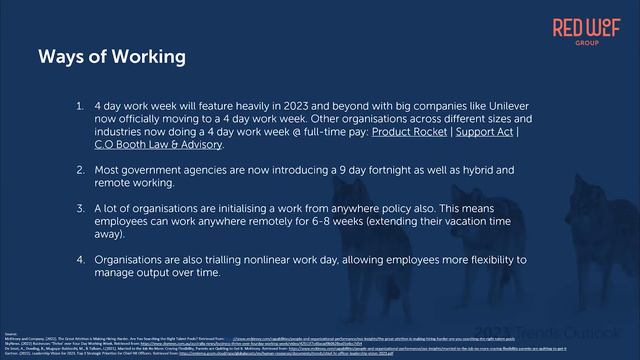 2023 Talent Trends Outlook Webinar | Red Wolf Group смотреть онлайн