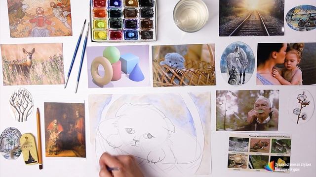 Уроки рисования для школы онлайн ✍ Сопереживание - великая тема искусства смотреть онлайн