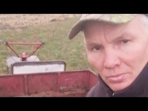 Когда есть свой мотоблок. Вывожу навоз на участок. Сегодня второй день.