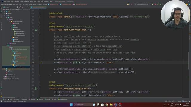JUnit 5 - Uso de tags e asserts