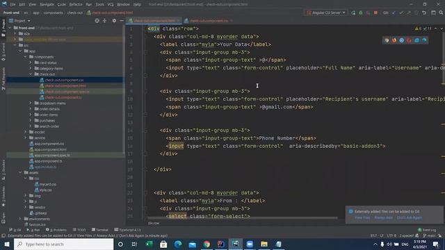 Angular Create Check-Out Component смотреть онлайн
