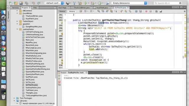 Ghi file excel trong Java sử dụng Apache POI смотреть онлайн