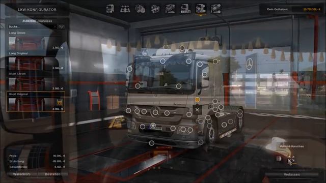 [ETS2 v1.31] Mercedes Actros MP3 Reworks v2.0 & Tandem + ALL DLC´s ready смотреть онлайн