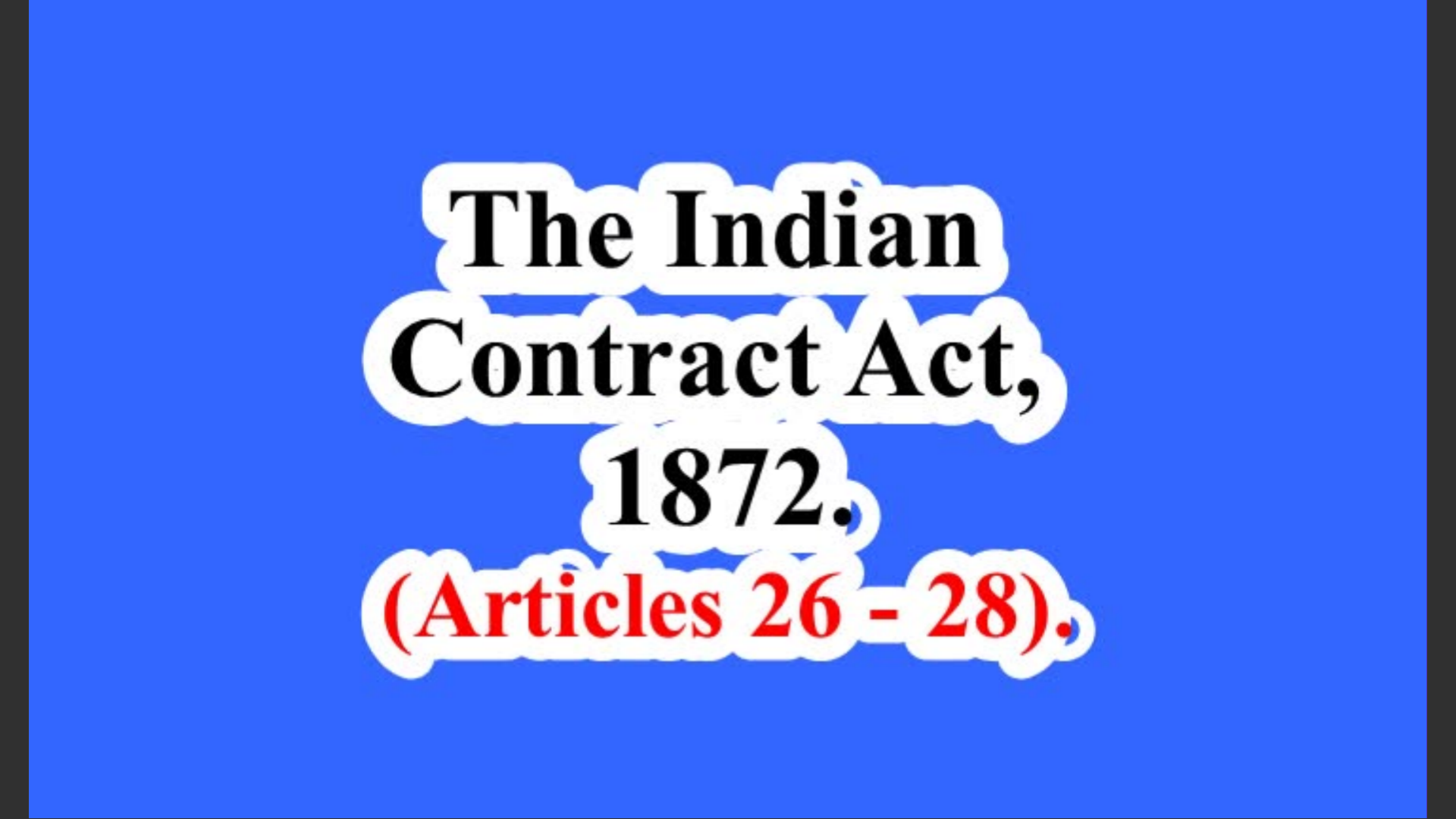 Contract act