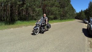 Мотопутешествие на четырех Harley Davidson в тайгу