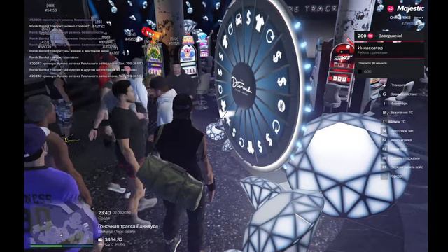 MAJESTIC RP КОЛЕСО ФОРТУНЫ У ДЕДА ПОЛЫХНУЛО GTA5 смотреть онлайн