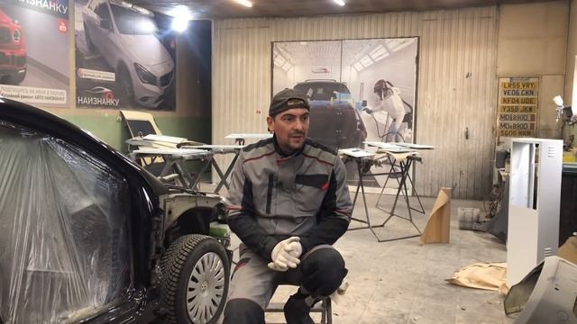 Покраска Авто в Гараже.