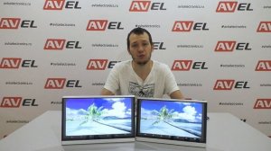 Навесной монитор на подголовник с сенсорным IPS экраном 13,3 на Android AVS1220AN