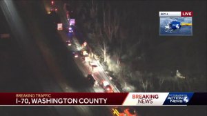 Crash on I-70 in Washington County