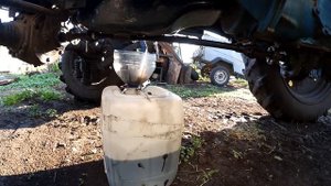 Трактор Т-40АМ заміна масла, топливна