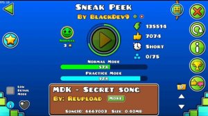 ПРОХОДИМ ВЕСЬ SNEAK PEEK В GEOMETRY DASH 2.2!