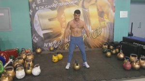 ААРОН ВИРАБЯН. ГИРЯ 40 КГ НАПОПА! ПОПЫТКА В СК "САЛЮТ ГЕРАКЛИОН".