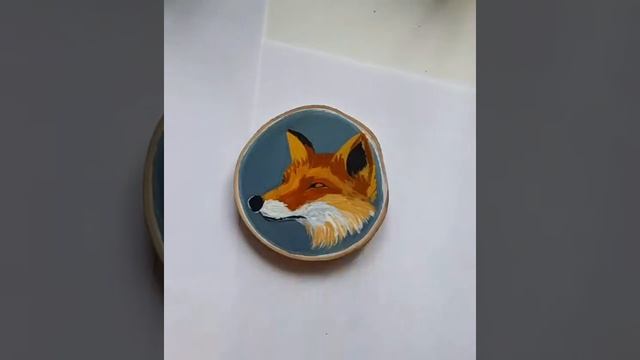 Роспись спила "Хитрый лис" смотреть онлайн