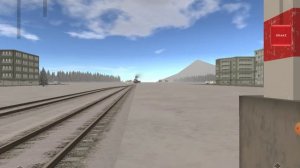 неупровляемый поезд в train and rail yard simulator train 777.