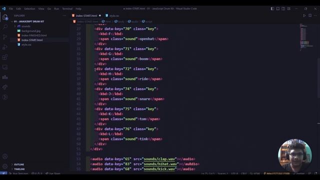 JavaScript 30 Challenge - Day 1 | Dev and Talks #javascript #javascript30 #coding
