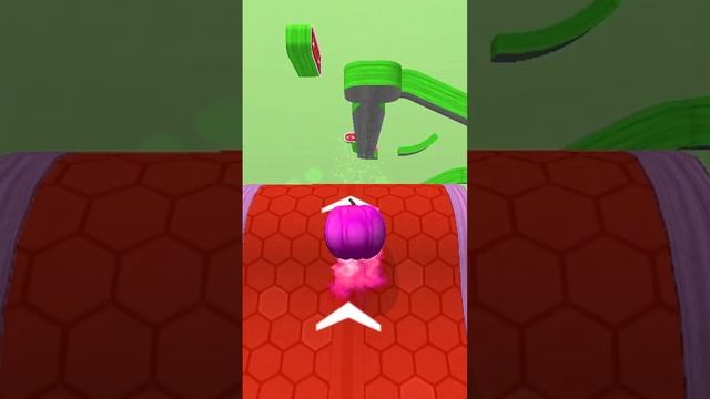 GOING BALLS - PINK PUMPKIN BALL vs HARD LEVEL #gameplay #shorts #gaming