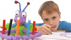 Муравей художник - Игрушка которая рисует сама!