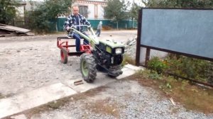 Самодельный адаптер к мотоблоку своими руками!