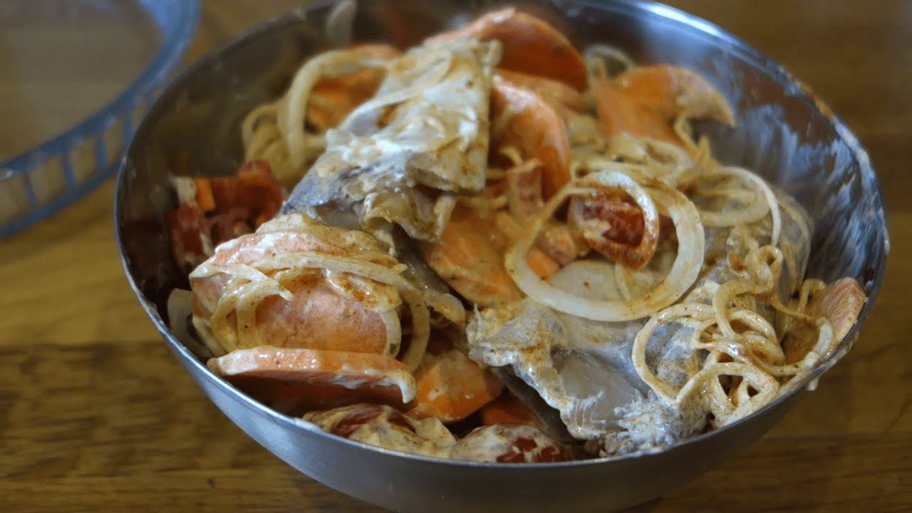 Вкусный и Сочный МИНТАЙ с Овощами Рыба в духовке с овощами