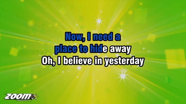 Eva Cassidy - Yesterday - Karaoke Version from Zoom Karaoke смотреть онлайн