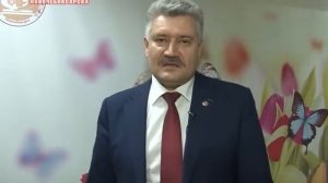 Поздравление с Международным женским днем министра здравоохранения Чувашии Владимира Викторова