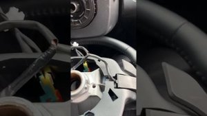 Установка подрулевых переключателей (лепестков) Камри 70 camry