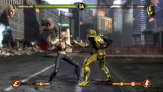 [PS3] - Claire - Mortal Kombat 9 - Sonya Arcade Mode Playthrough