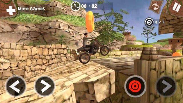 Xtreme Nitro Bike Racing 3D - Gameplay Android game смотреть онлайн