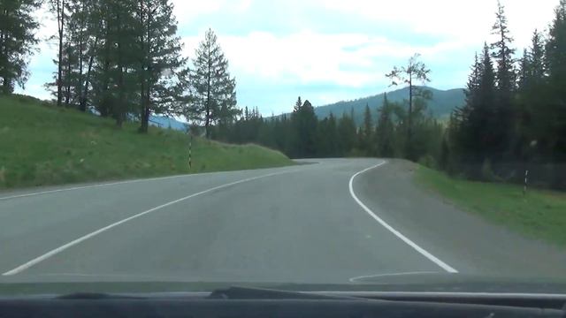 Горный Алтай, спуск с Семинского перевала
