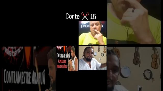 corte 15 ✂️ contramestre Arapuá a  capoeira como forma de resistência