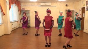 Коллектив эстрадного танца "Гармония" танец Шимми