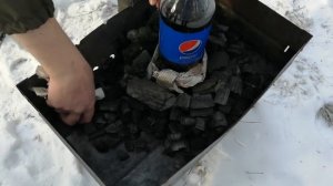 Пожалуй лучший способ розжига углей для мангала !