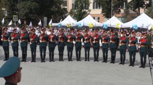 Показательные выступления 154 отдельного комендантского Преображенского полка