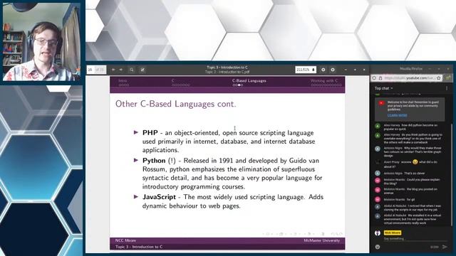 CS1XC3-S21 - 28/06/2021 - Introduction to C смотреть онлайн