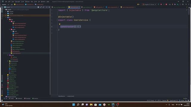 angular 13 #13. Сервисы. Сервисы и дочерние маршруты.