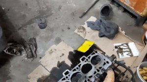 ремонт двигателя перегородки поршней