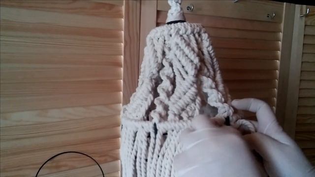 Как связать Абажур своими руками//Chrochet// Светильник, Люстра Макраме// macrame Бери и Делай❤️❤️❤