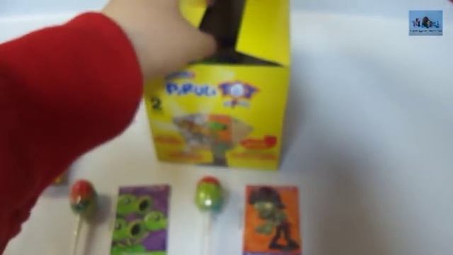 3 Surprise Lollipops (Pirulitoy) Plants vs Zombies-3 Colombinas Sorpresa Pirulitoy Plantas vs Zombi смотреть онлайн