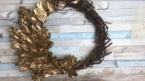 Осенний венок. ЛЕГКО и БЫСТРО. Alina Shut DIY. Autumn wreath