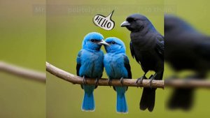 Brave little birds - Cute story for kids