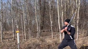 Практическая рубка шашкой с боевой фланкировкой russian martial arts