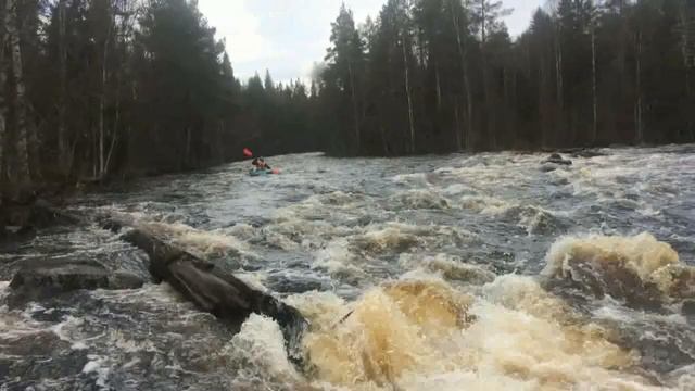 Викинг 3,4, порог Ливонкеонаш, река Толлойоки, 2017 смотреть онлайн