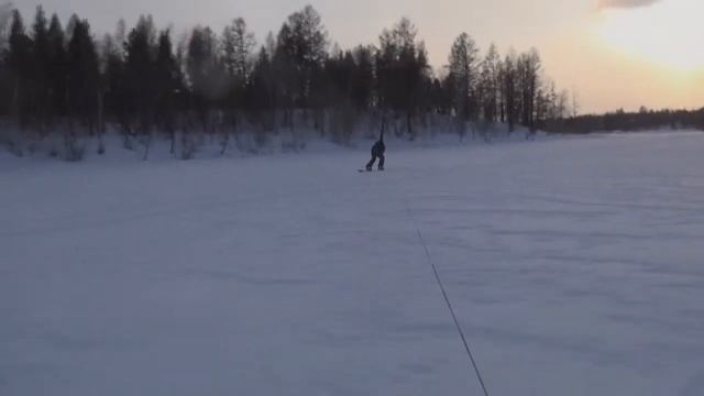 Сноуборд на озере смотреть онлайн